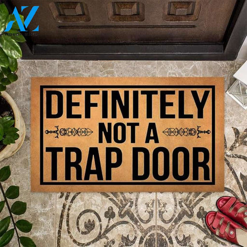 Definitely Not A Trap Door Doormat
