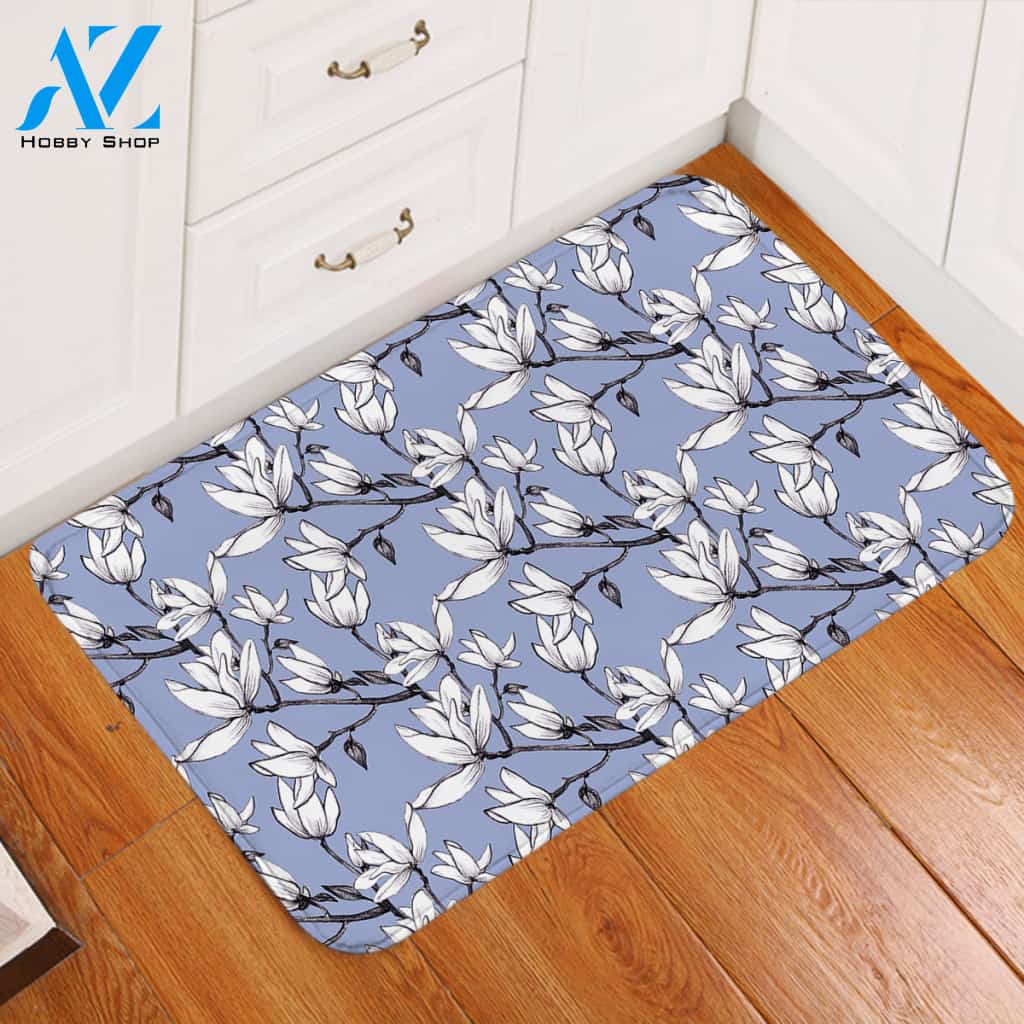 Delicate Branches Door Mat