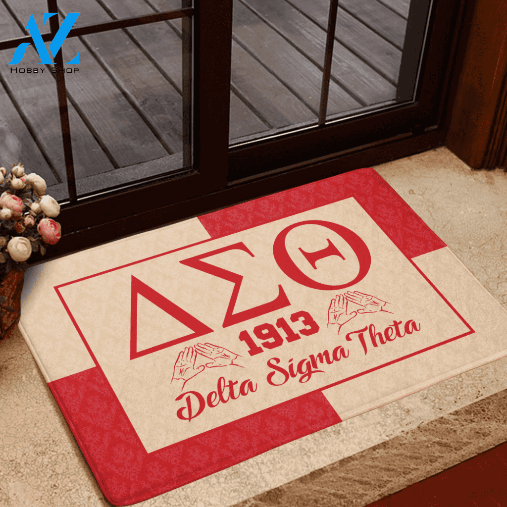 Delta Sigma Theta Doormat