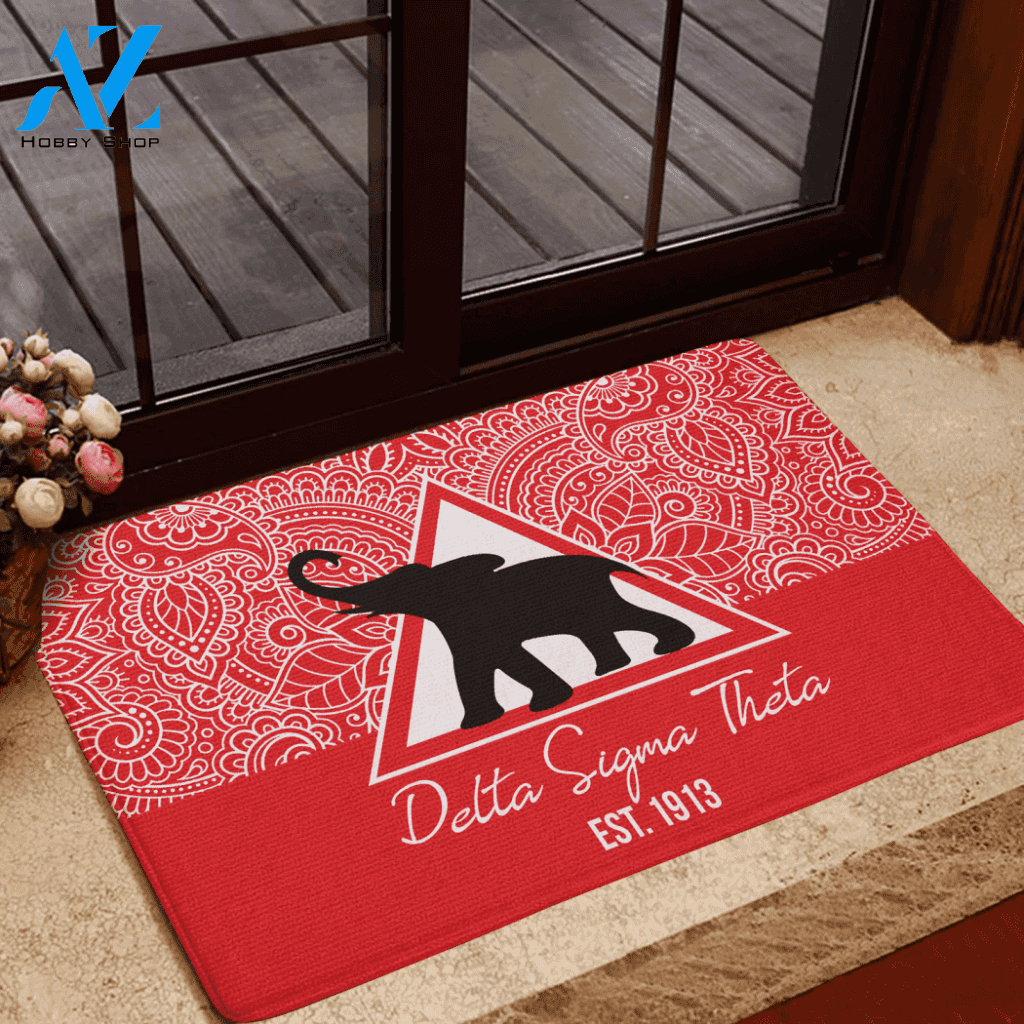 Delta Sigma Theta Sorority 1913 Doormat
