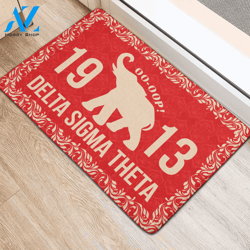 Delta Sigma Theta Sorority 1913 Doormat