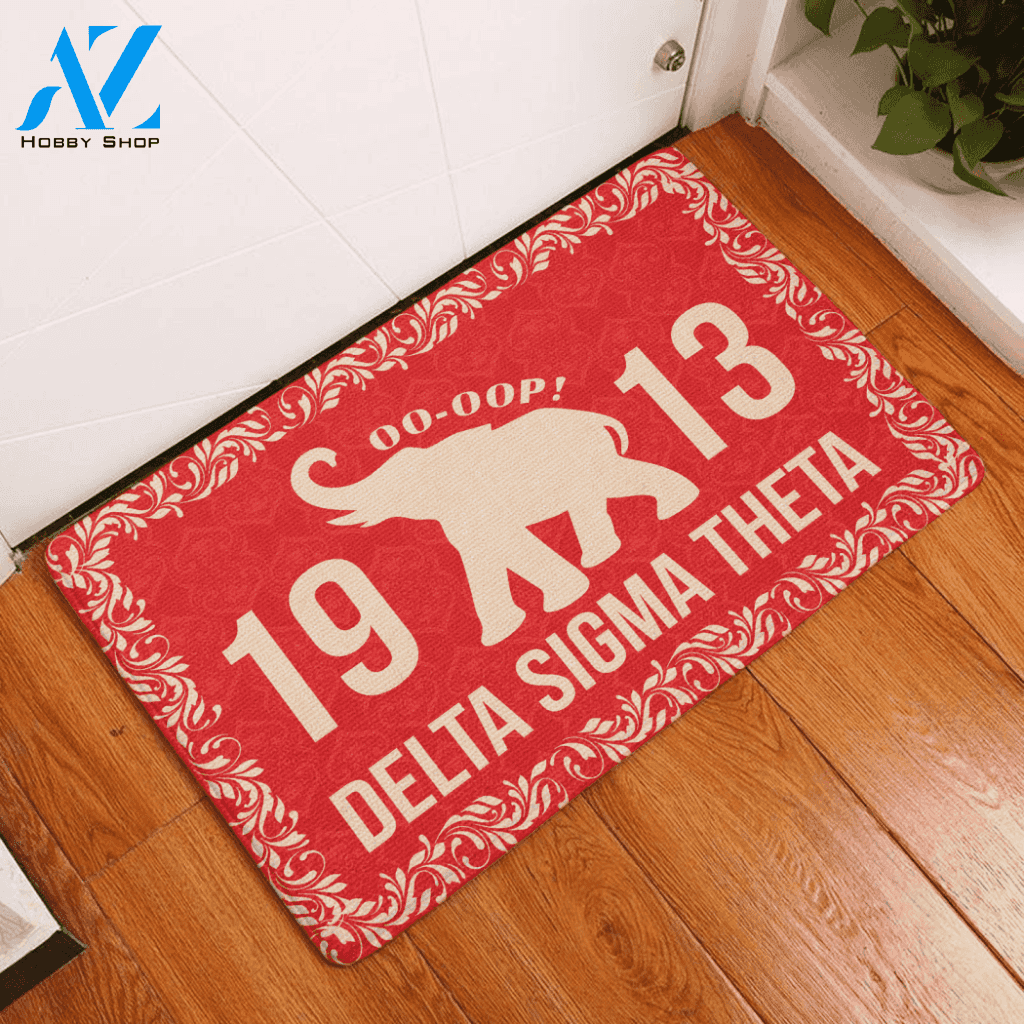 Delta Sigma Theta Sorority 1913 Doormat