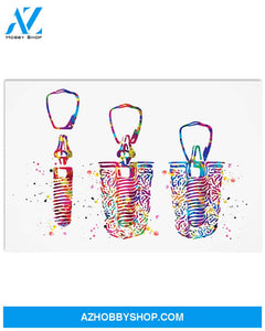 Dentist Dental Implant Watercolor Poster Wall Decor