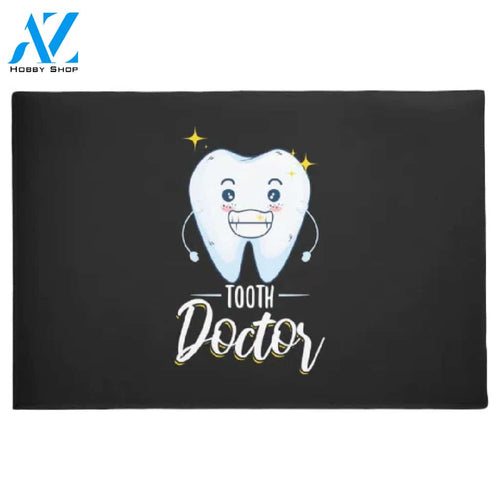 Dentist Tooth Doctor Doormat Welcome Mat House Warming Gift Home Decor Funny Doormat Gift Idea