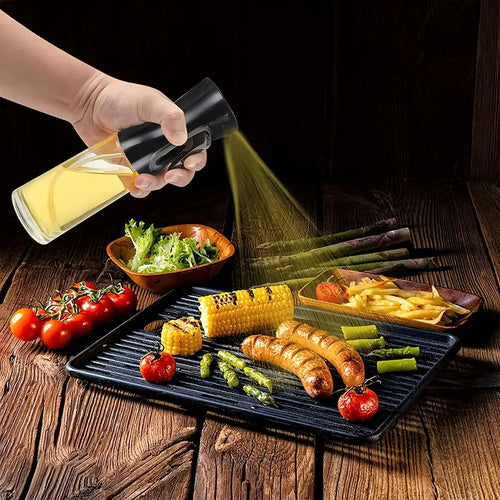 Oil Spray Bottle Kitchen Oil Bottle Cooking Baking Accessories Vinegar Mist Sprayer Barbecue Spray Bottle Cooking BBQ Tool