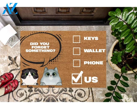 Did You Forget Something Doormat Indoor And Outdoor Mat Entrance Rug Sweet Home Decor Housewarming Gift Gift For Friend Family Stem Feminist