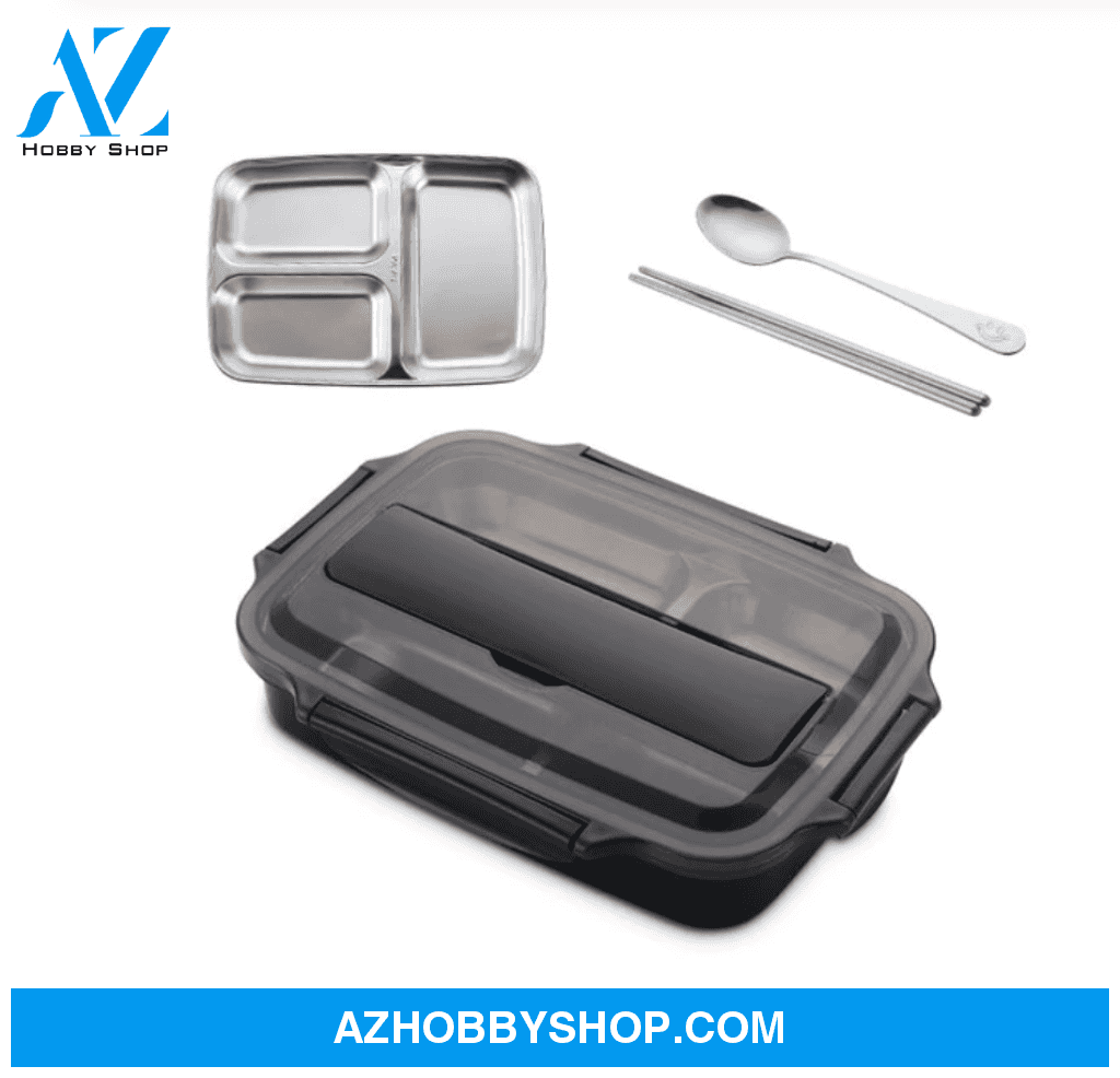 Dielectric Insulated Lunch Box Black / 5Grid