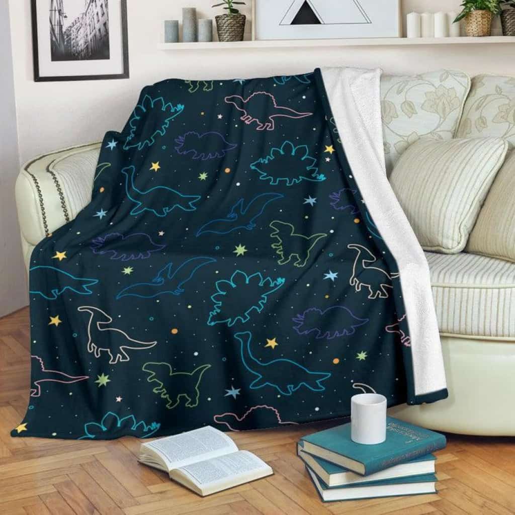 Dinosaur Blanket / Dinosaur Throw Blanket / Dinosaur Fleece Blanket / Dinosaur gift / Dinosaur Adult Blanket / Dinosaur Kid Blanket