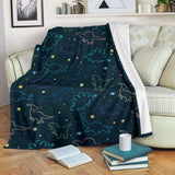 Dinosaur Blanket / Dinosaur Throw Blanket / Dinosaur Fleece Blanket / Dinosaur gift / Dinosaur Adult Blanket / Dinosaur Kid Blanket
