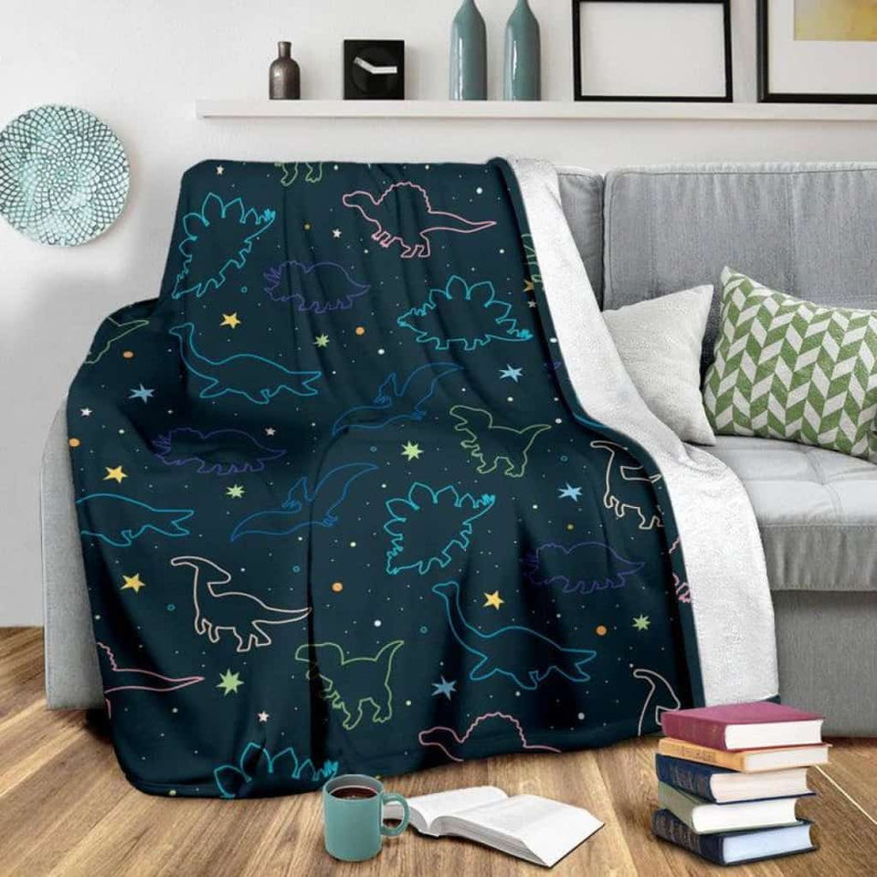 Dinosaur Blanket / Dinosaur Throw Blanket / Dinosaur Fleece Blanket / Dinosaur gift / Dinosaur Adult Blanket / Dinosaur Kid Blanket