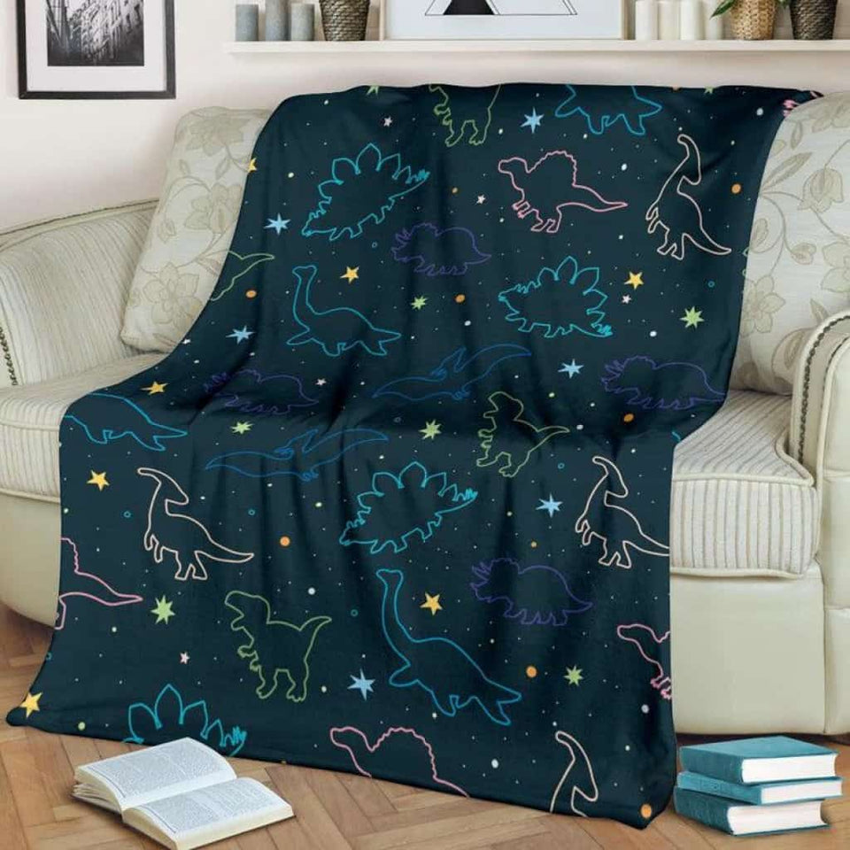 Dinosaur Blanket / Dinosaur Throw Blanket / Dinosaur Fleece Blanket / Dinosaur gift / Dinosaur Adult Blanket / Dinosaur Kid Blanket