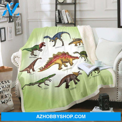 Dinosaur Fleece Blanket