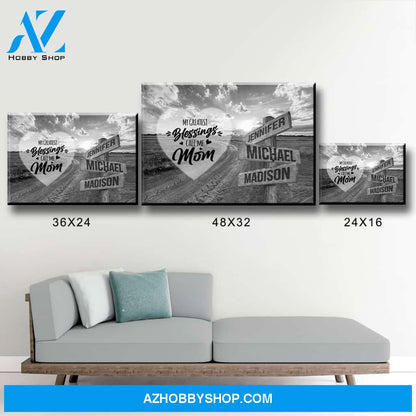 Dirt Road - Call Me Mom Multi-Names Premium Canvas