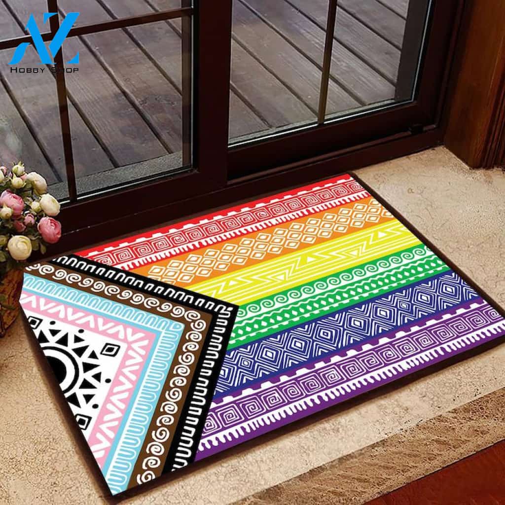 Diversity - Kindness Equality Women Equality Doormat Indoor And Outdoor Mat Entrance Rug Sweet Home Decor Housewarming Gift Gift For Friend Family Stem Feminist