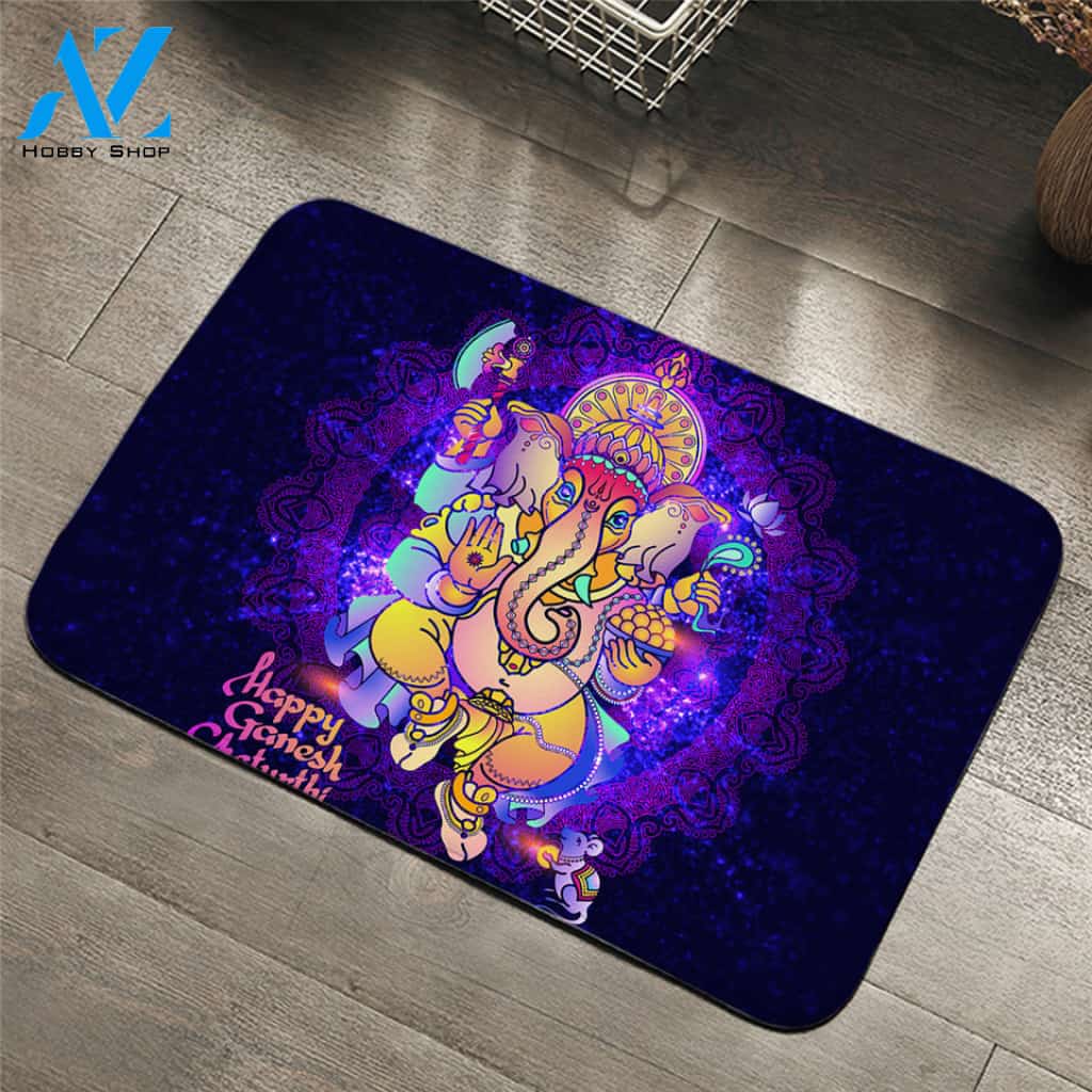 Divine Ganesh Door Mat