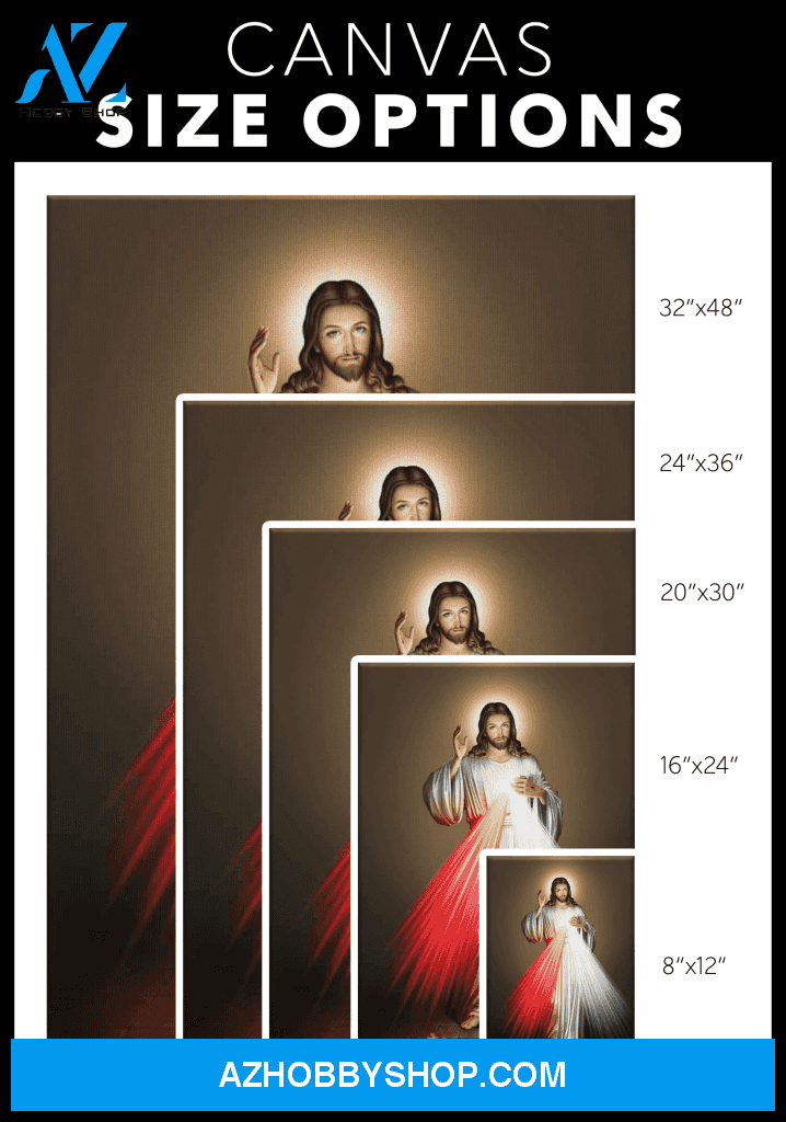 Divine Mercy Canvas Art