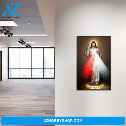 Divine Mercy Canvas Art
