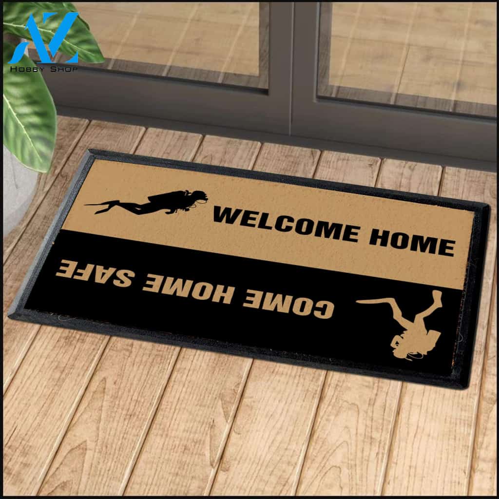Diving Welcome Home Doormat | Welcome Mat | House Warming Gift