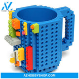 Diy Block Puzzle Mug Colorblue