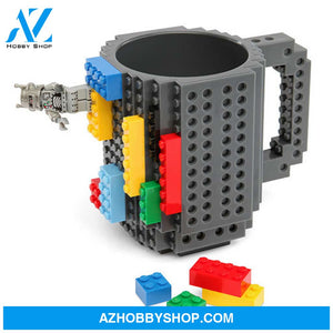 Diy Block Puzzle Mug Gray