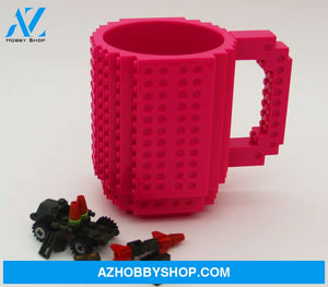 Diy Block Puzzle Mug Rosered