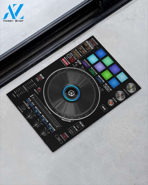 DJ Turntable Funny Doormat Gift For DJ Birthday Gift Home Decor Warm House Gift Welcome Mat