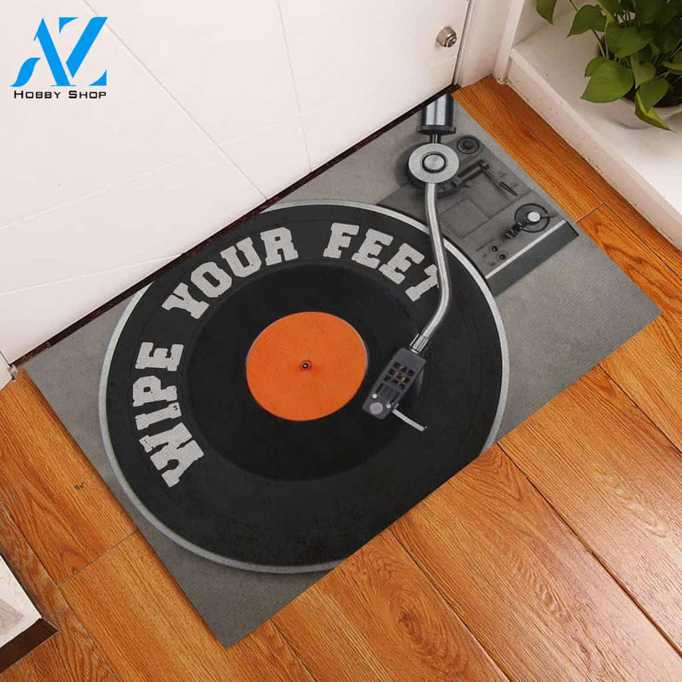 DJ Wipe Your Feet Doormat | Welcome Mat | House Warming Gift