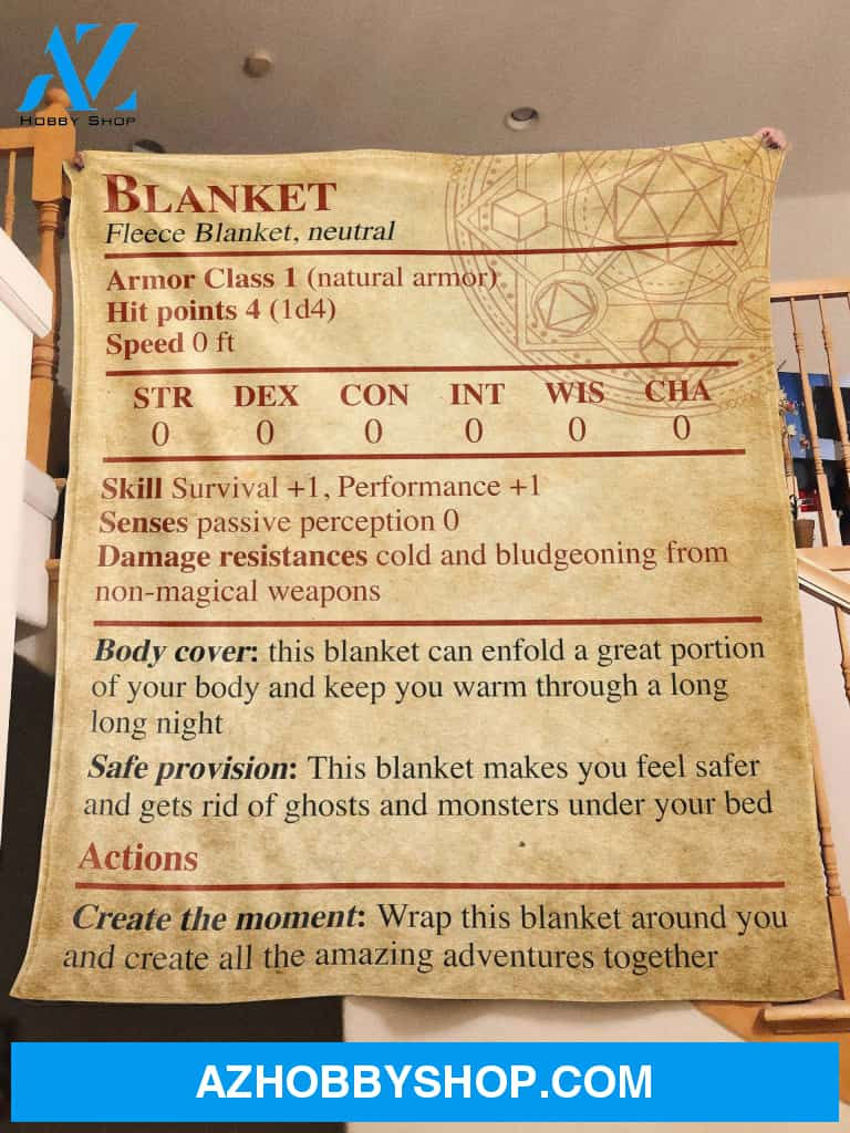 Dnd Blanket Homebrew