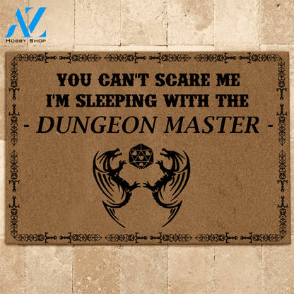 DnD Doormat I'm Sleeping With Dungeon Master | Welcome Mat | House Warming Gift