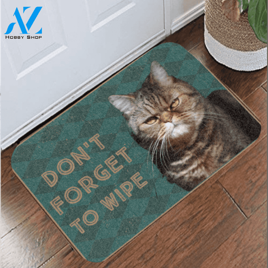 Do Not Forget To Wipe