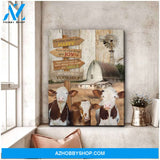 Do what makes you happy Cow Farm Canvas Wall Art Decor
