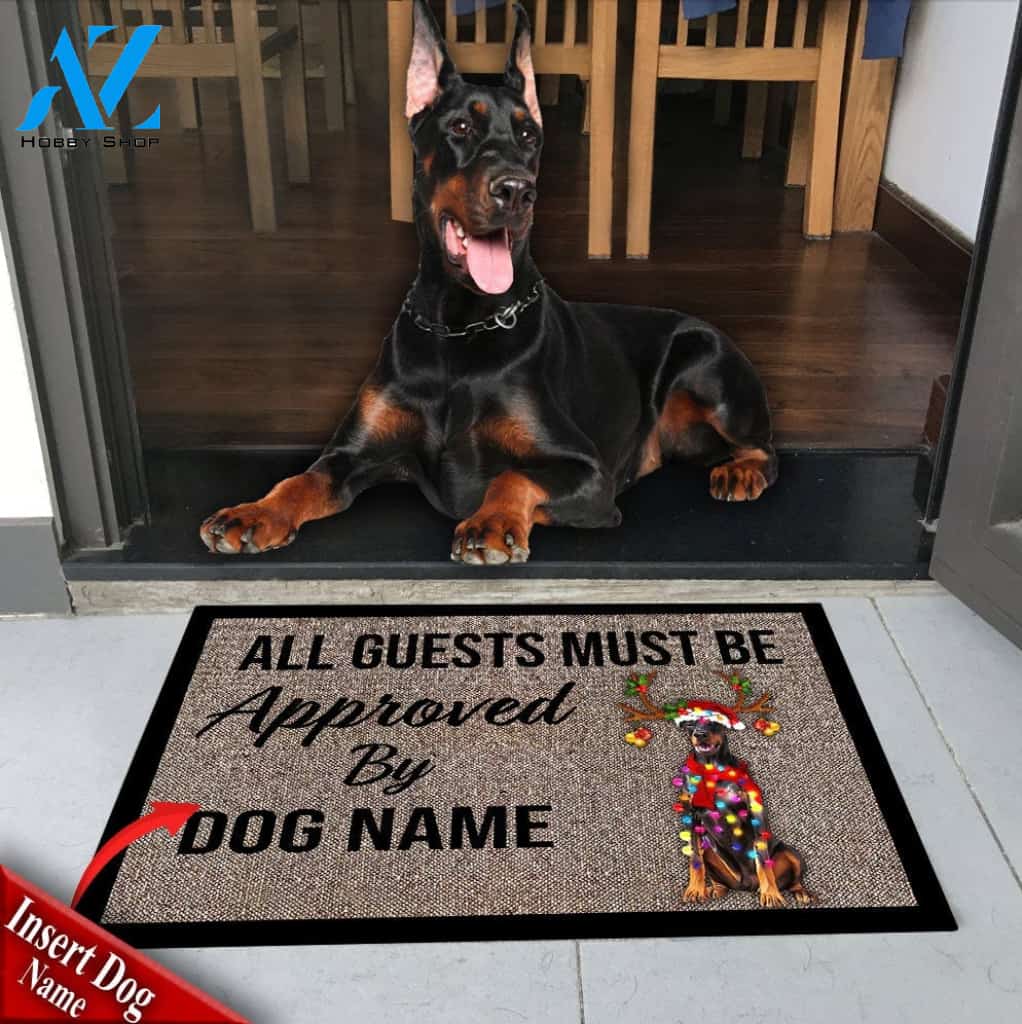 Dobermann Ds76 DoorMat All Over Printed(6888)