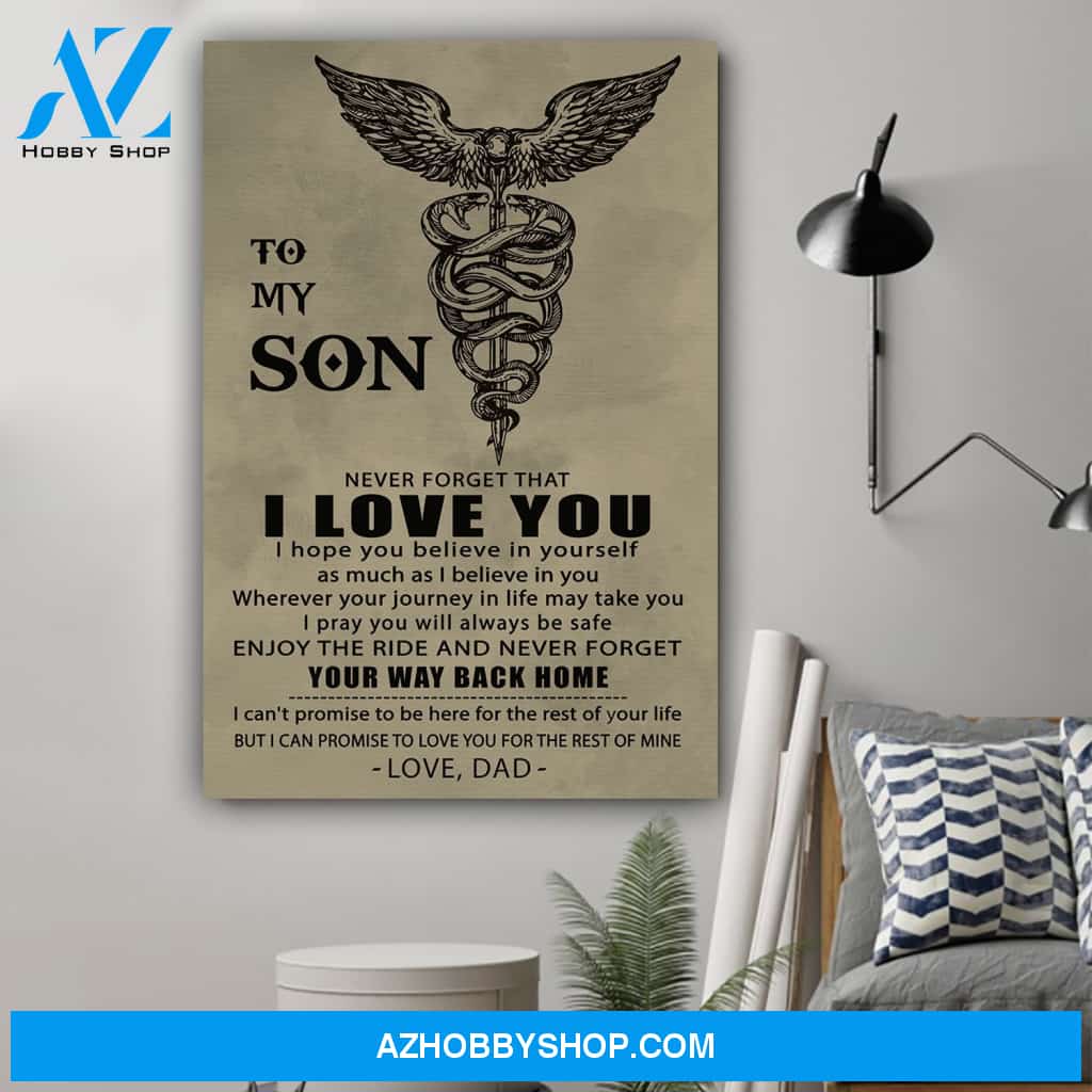 G- Doctor poster - Dad to son - I love you