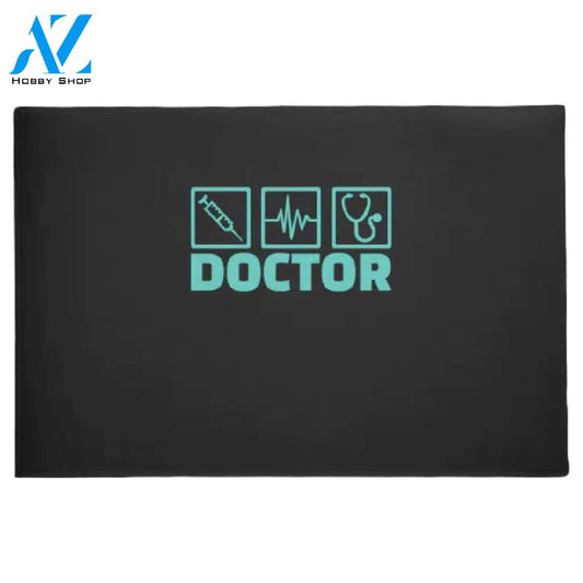 Doctor Tools Doormat Hunting, Indoor and Outdoor Doormat Warm House Gift Welcome Mat Gift for Friend Family