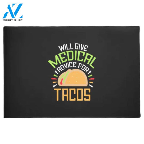 Doctor Will Give Medical Doormat Hunting, Indoor and Outdoor Doormat Warm House Gift Welcome Mat Gift for Friend Family