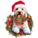 Godmerch- Ornament- Doodle Christmas Ornament, Happy Christmas Ornament, Car Ornament