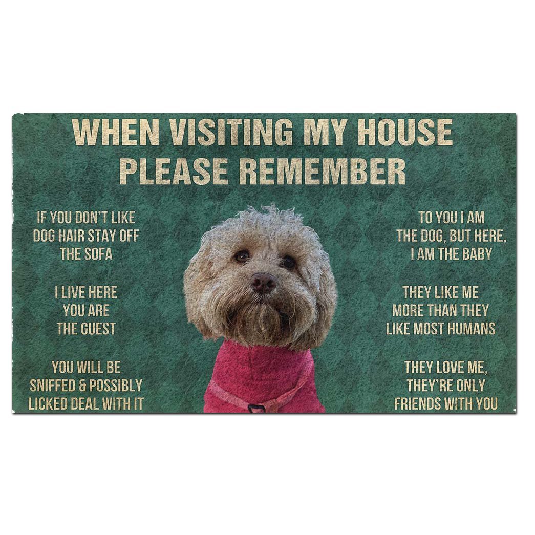 Dog's Rules Doormat