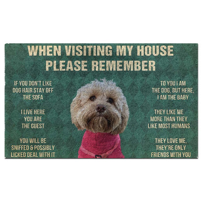 Dog's Rules Doormat