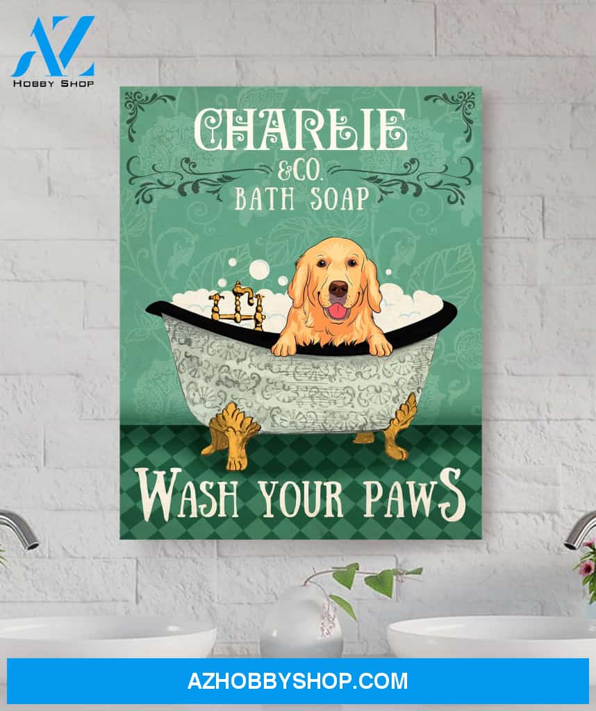 Dog Bath Soap Co. - Personalized Custom Canvas