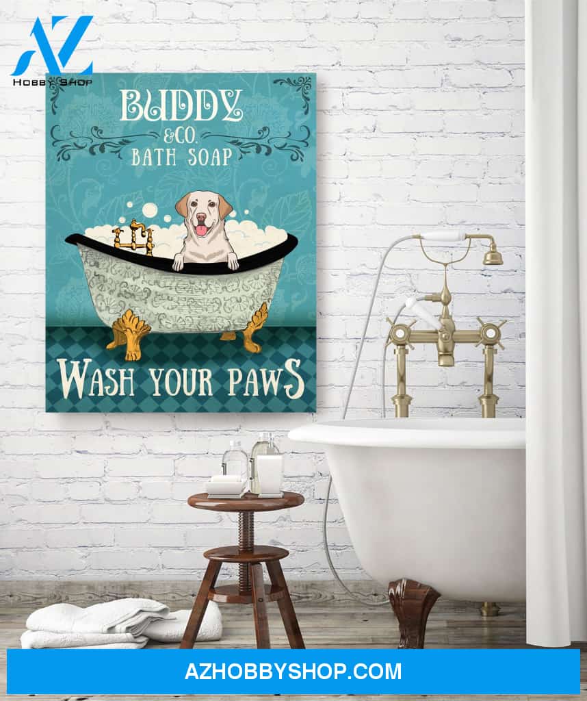 Dog Bath Soap Co. - Personalized Custom Canvas