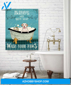 Dog Bath Soap Co. - Personalized Custom Canvas