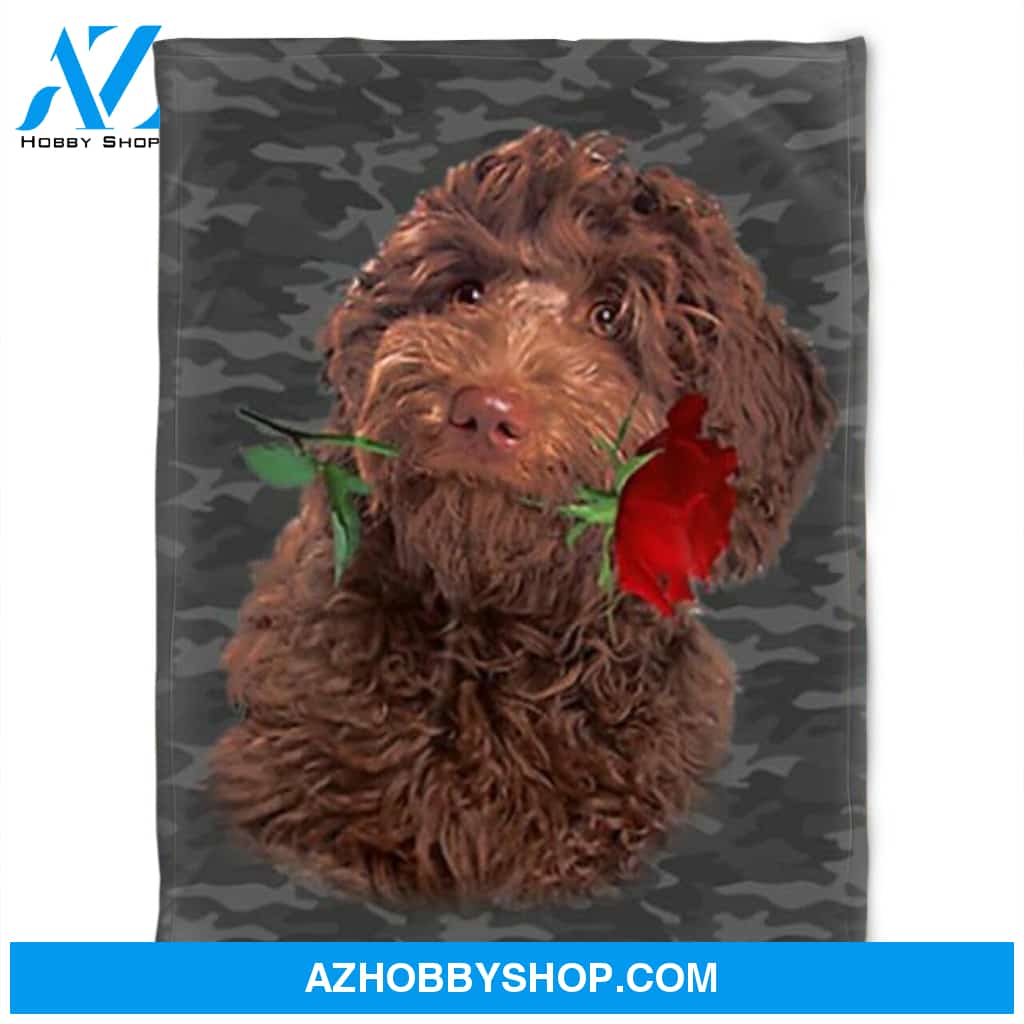 Dog Blanket,Fleece Blanket, I Love Dog.Gift For Dog Lover Family Home Decor Bedding Couch Sofa Soft and Comfy Cozy