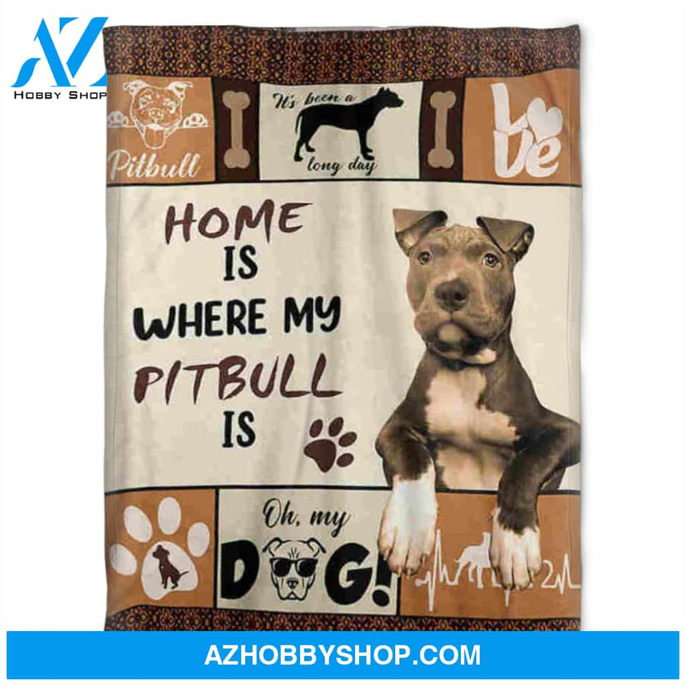Dog Blanket, I Love My Dog, Fleece Blanket.Gift For People Family Home Decor Bedding Couch Sofa Soft and Comfy Cozy