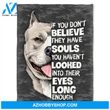 Dog Blanket, You Haven't Looked Into Their. Gift For People Family Home Decor Bedding Couch Sofa Soft and Comfy Cozy