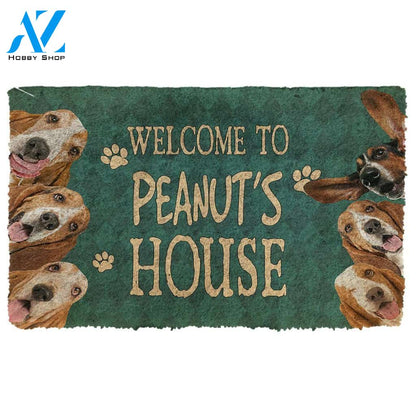 Dog Doormat 3D Basset Hound Welcome You Doormat