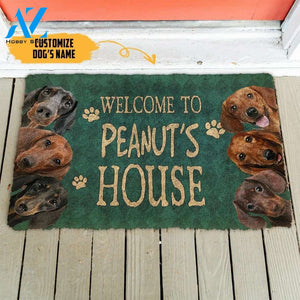 Dog Doormat 3D Dachshund Welcome You Doormat