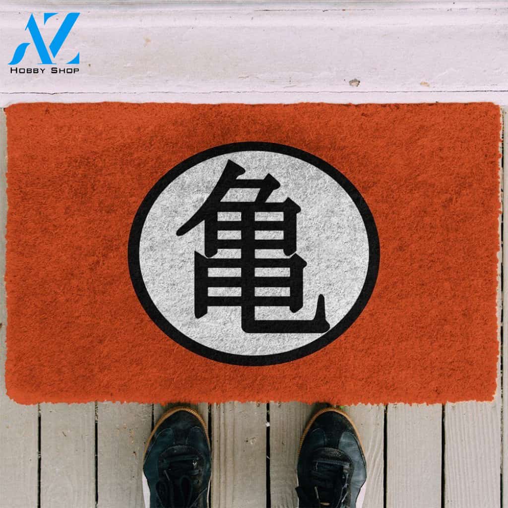 Dog Doormat 3D DBZ Turtle School Doormat