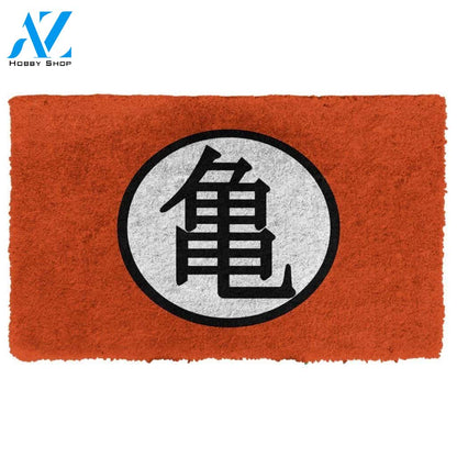 Dog Doormat 3D DBZ Turtle School Doormat