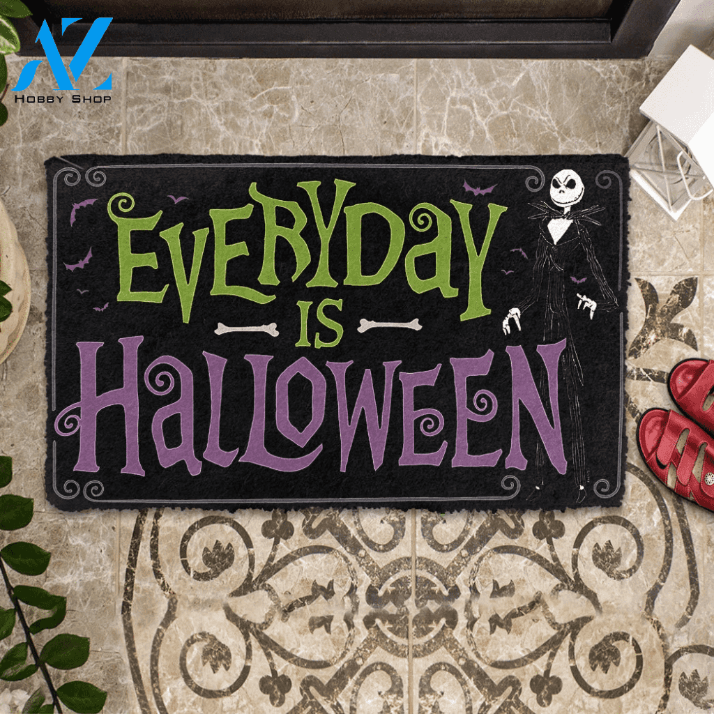 Dog Doormat 3D Everyday Is Halloween Custom Doormat