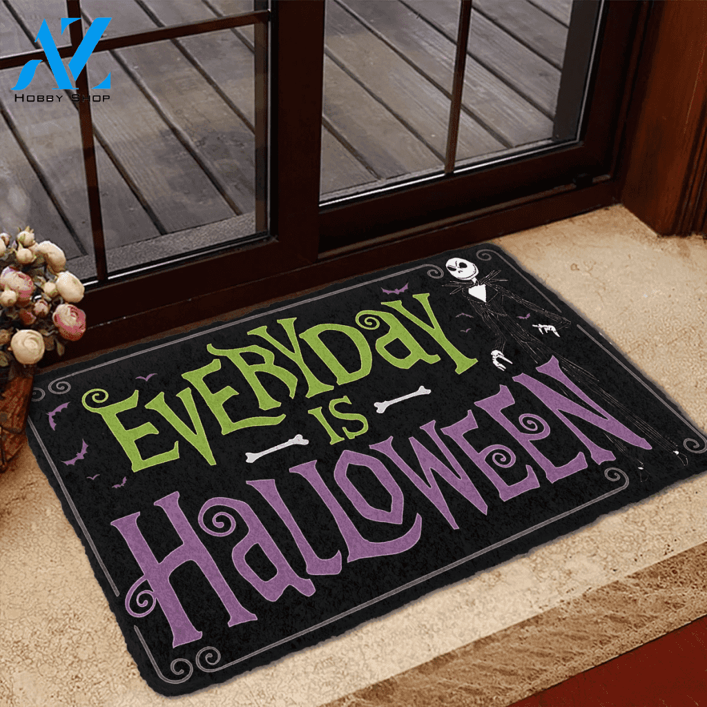 Dog Doormat 3D Everyday Is Halloween Custom Doormat